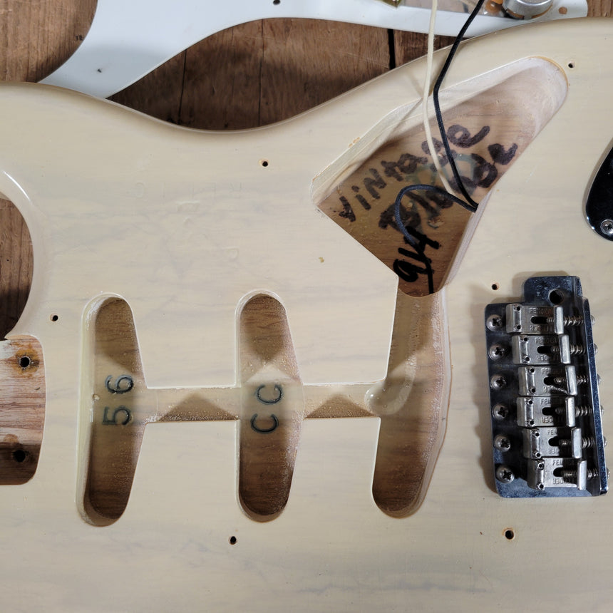 Fender '56 Stratocaster Relic John Cruz One Piece Body 1999 Cunetto era relic