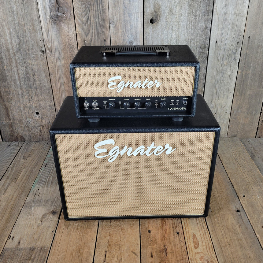 Egnater Tweaker Amp Head and 1x12 Cab with Cover Bag and Paperwork 2010
