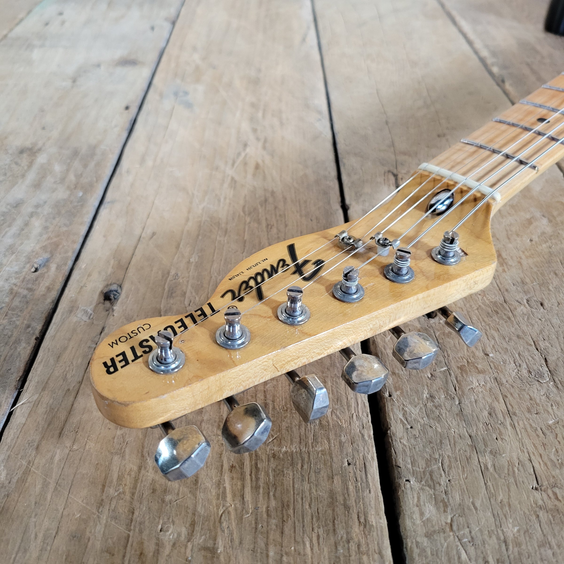 Fender Road Worn Tele Custom 2009 – 1975 Neck & Fender Bonamassa Bludgeon Pickups