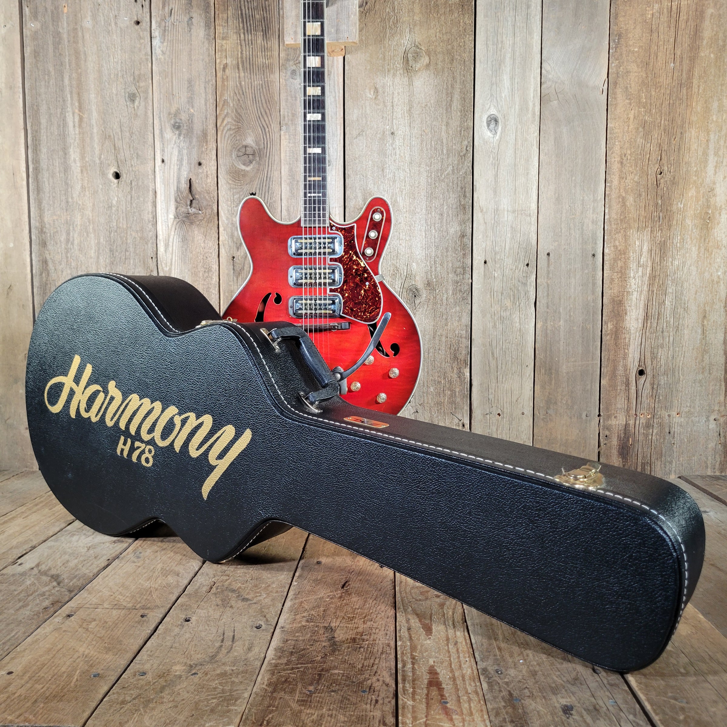 Harmony H77 Hollowbody Electric 1963 (Pre-H78 Model)