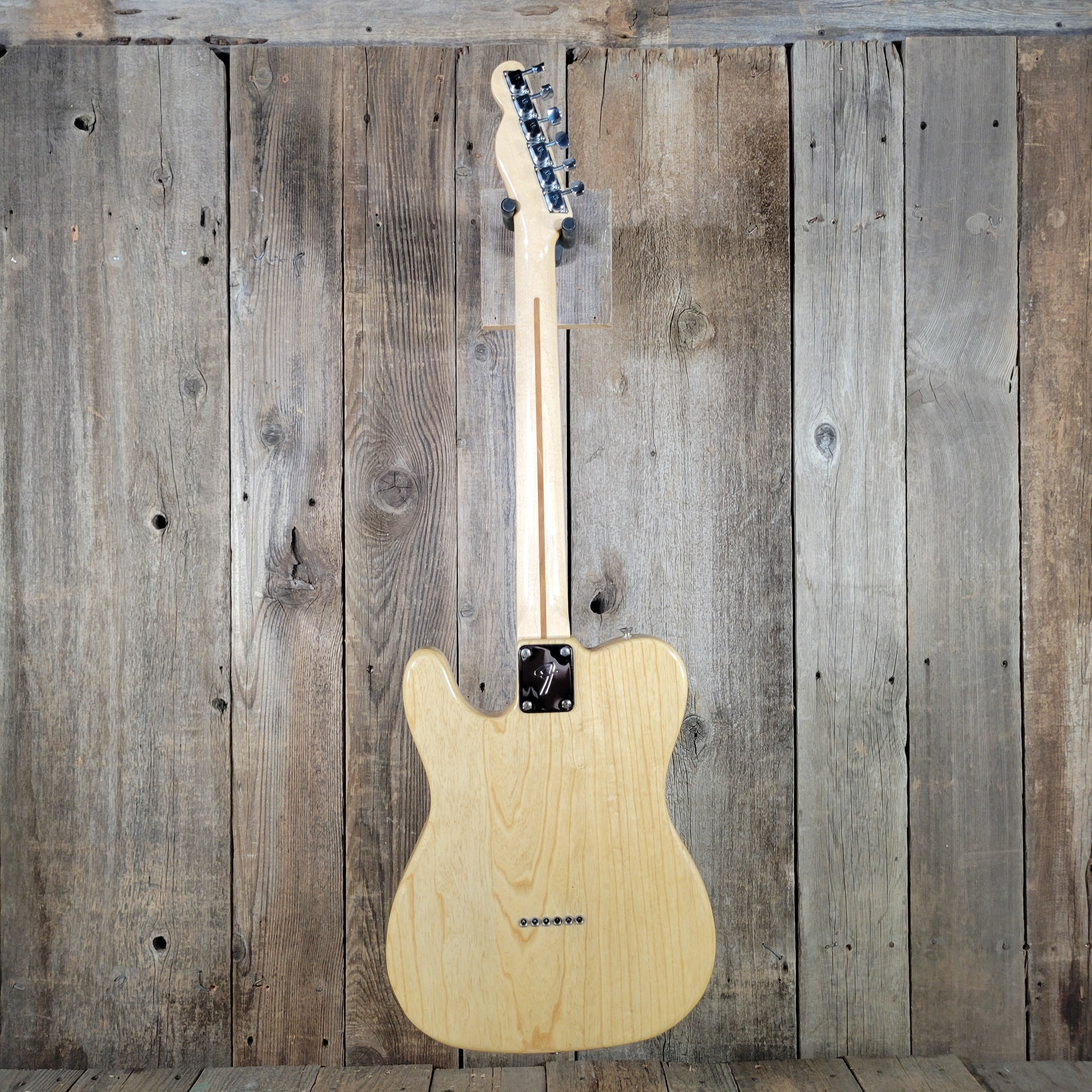 Fender Telecaster Natural All Original With Original Strap 1981