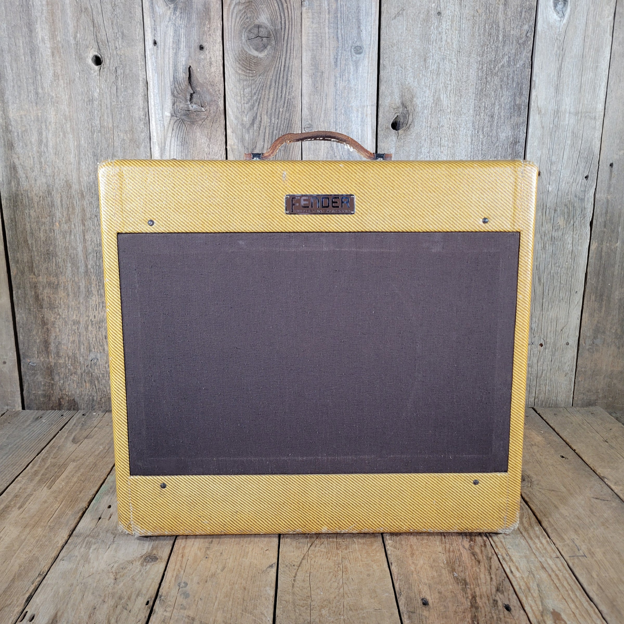 Fender Pro-Amp 5B5 Tweed 1953 Mint with Original Cover