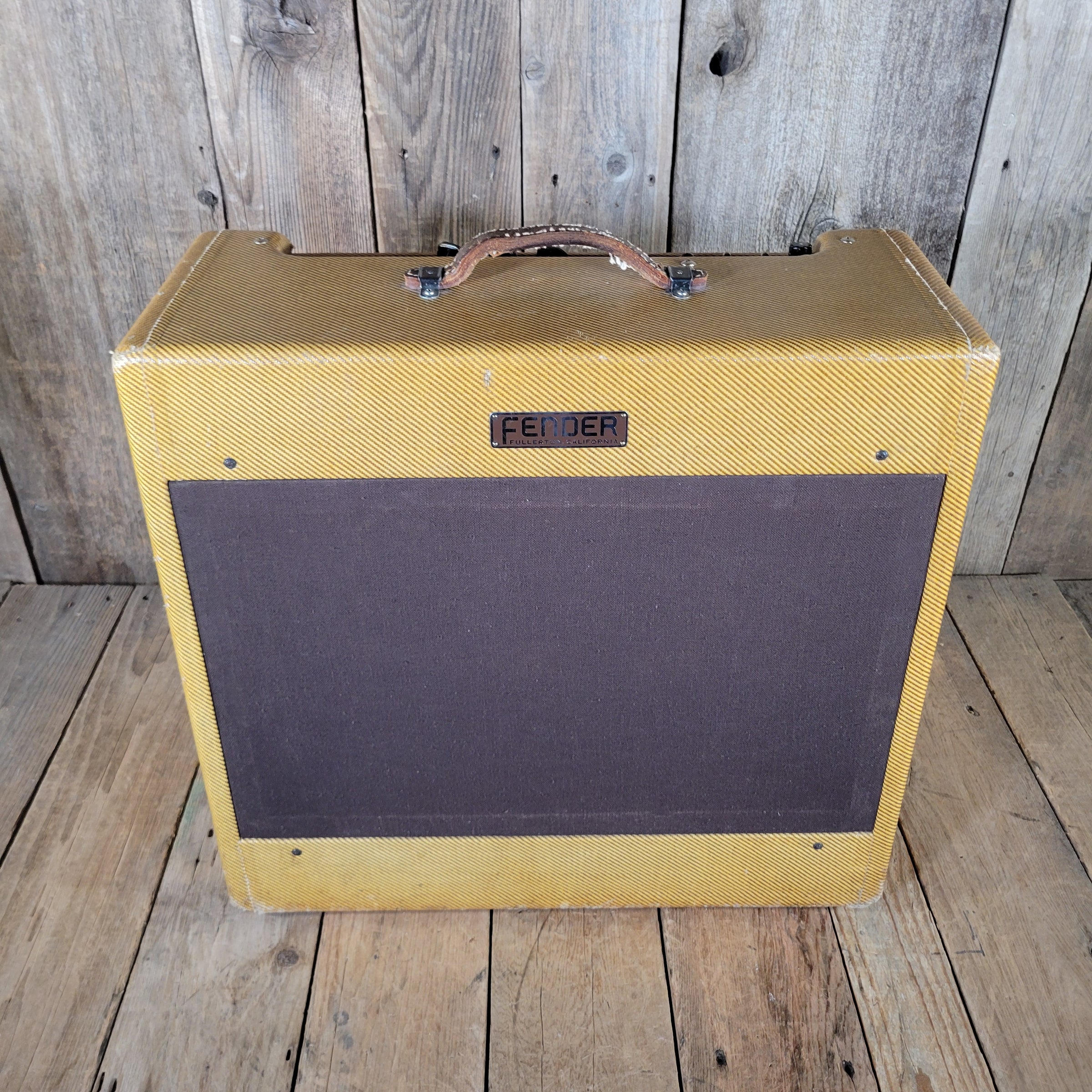 Fender Pro-Amp 5B5 Tweed 1953 Mint with Original Cover