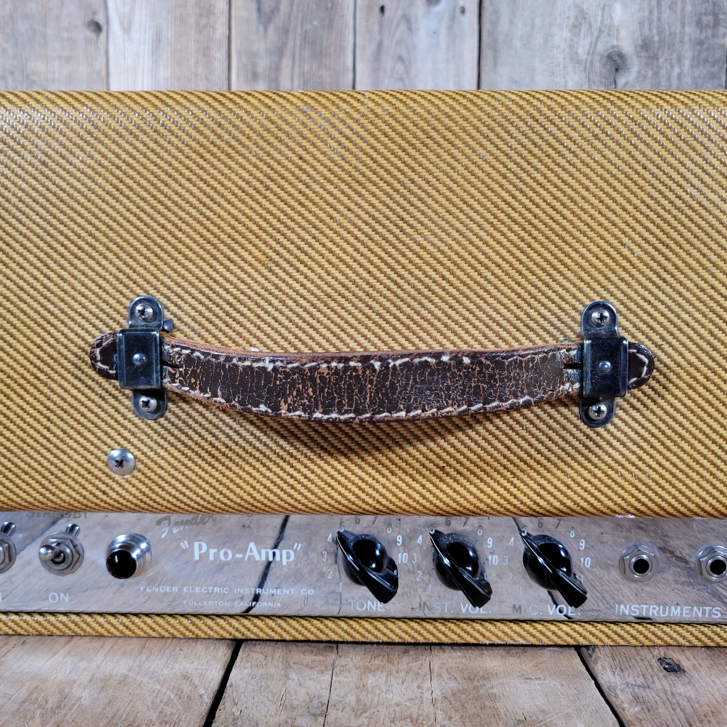 Fender Pro-Amp 5B5 Tweed 1953 Mint with Original Cover