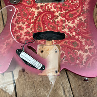 SOLD - Crook Custom Guitars Paisley Tele 2000s One Off Custom Telecaster