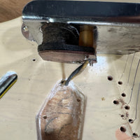 Fender Esquire 1960 body and pickup, 1968 maple cap neck