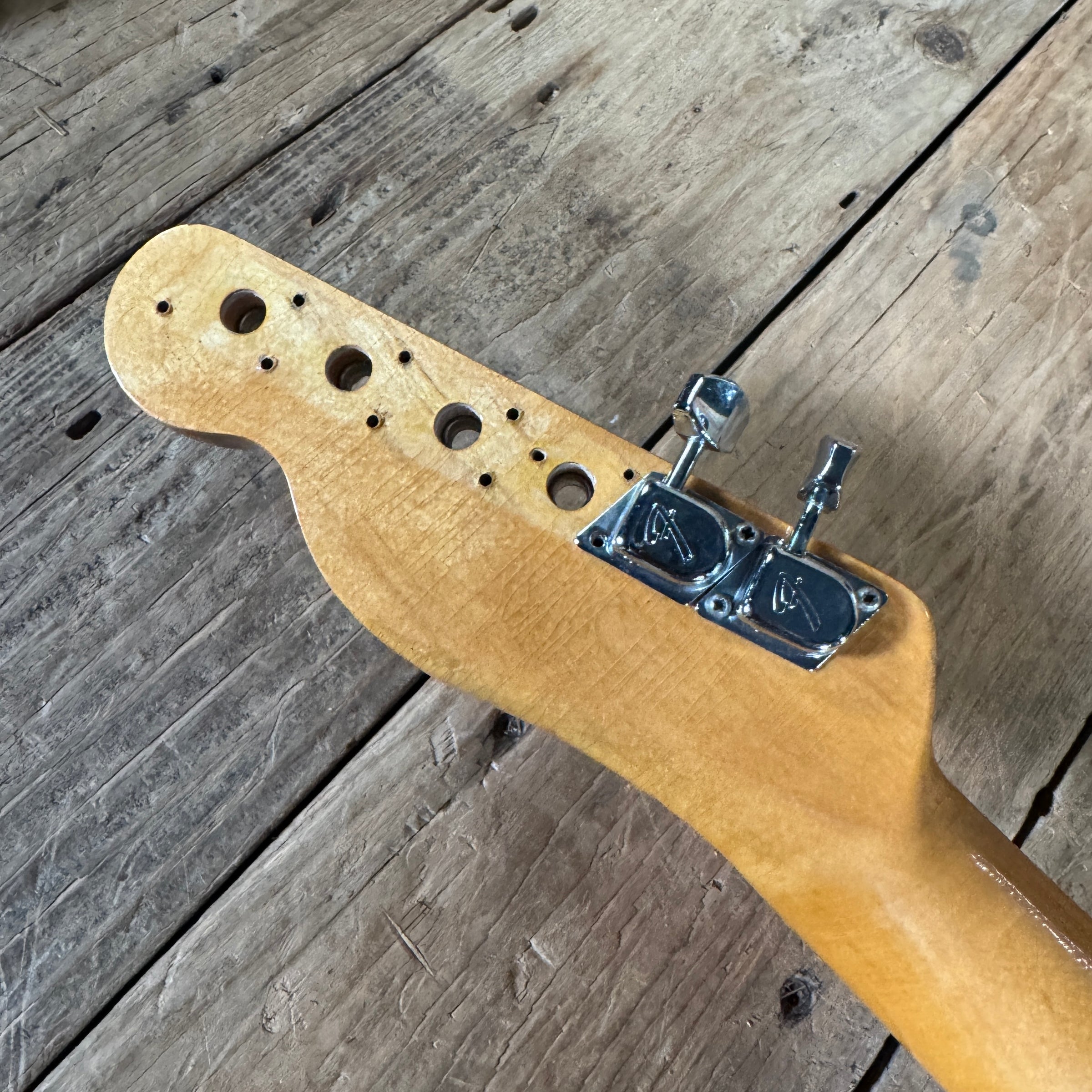 Fender Esquire 1960 body and pickup, 1968 maple cap neck