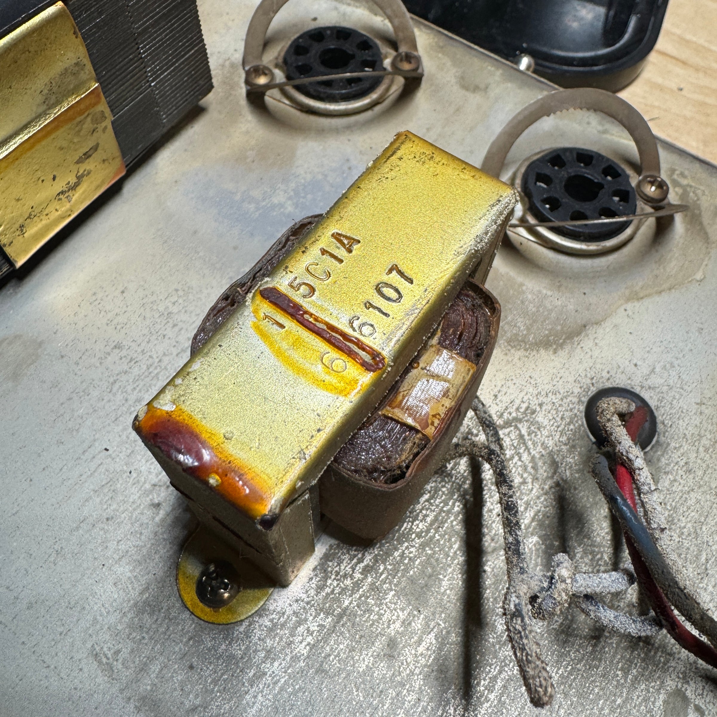 Fender Twin Amp 6G8 Rough Blonde Tolex 1961 – Vintage Pre-CBS Guitar Amplifier