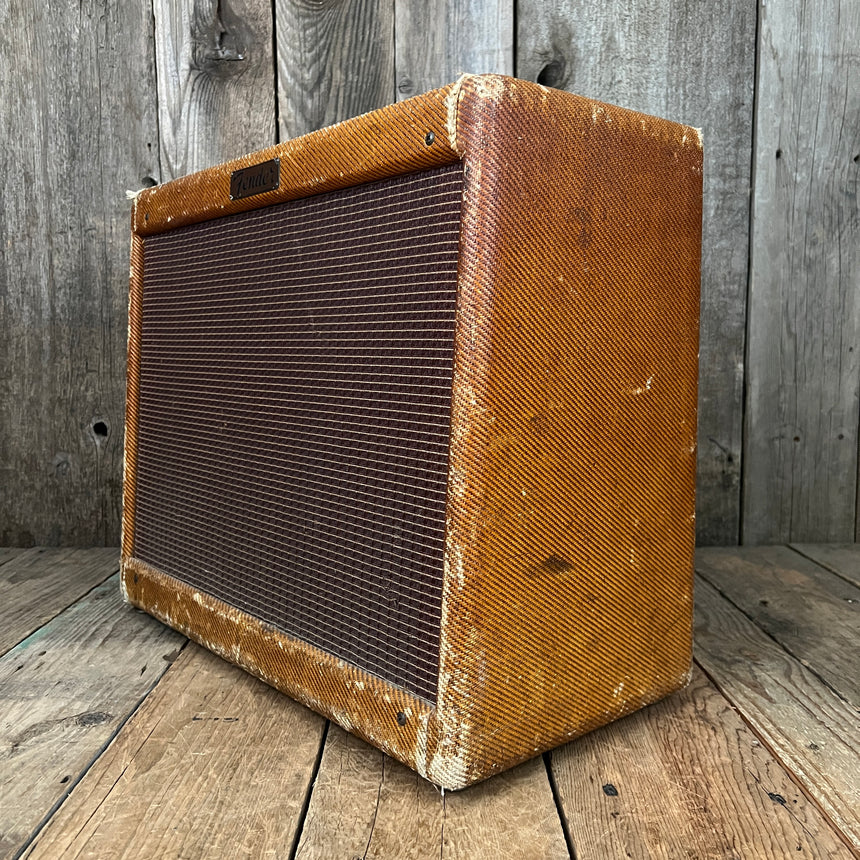 SOLD - Fender Deluxe Tweed 5E3 Small Box 1955