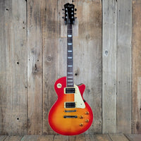 Agile AL - 2000 Les Paul Copy – Cherry Sunburst with Hard Case - Mahar's Vintage Guitars