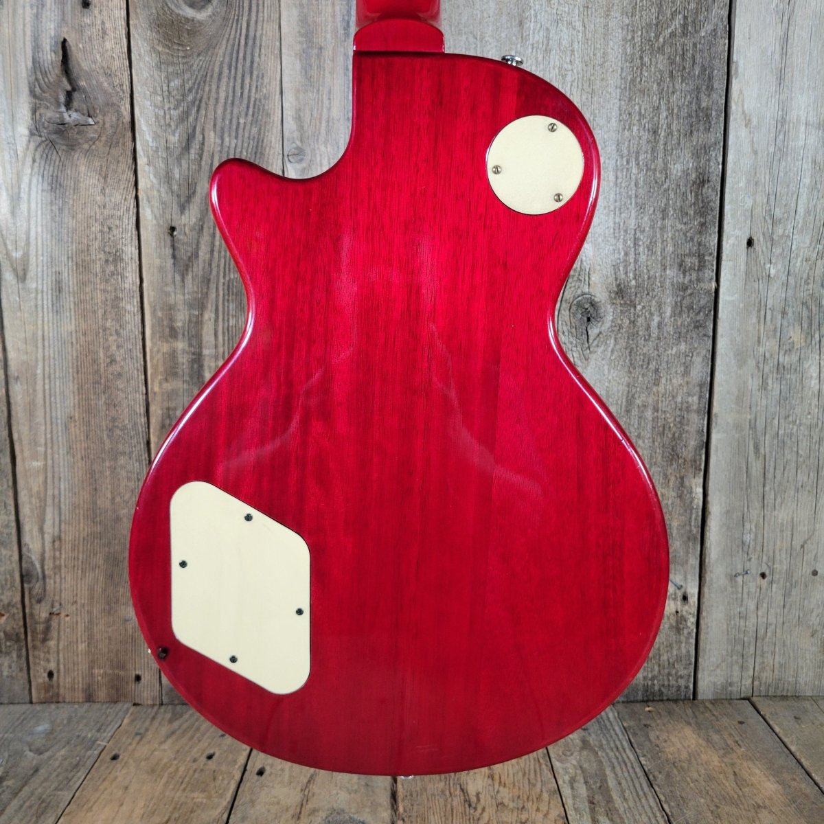 Agile AL - 2000 Les Paul Copy – Cherry Sunburst with Hard Case - Mahar's Vintage Guitars