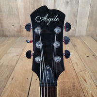 Agile AL - 2000 Les Paul Copy – Cherry Sunburst with Hard Case - Mahar's Vintage Guitars