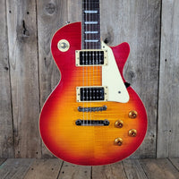 Agile AL - 2000 Les Paul Copy – Cherry Sunburst with Hard Case - Mahar's Vintage Guitars