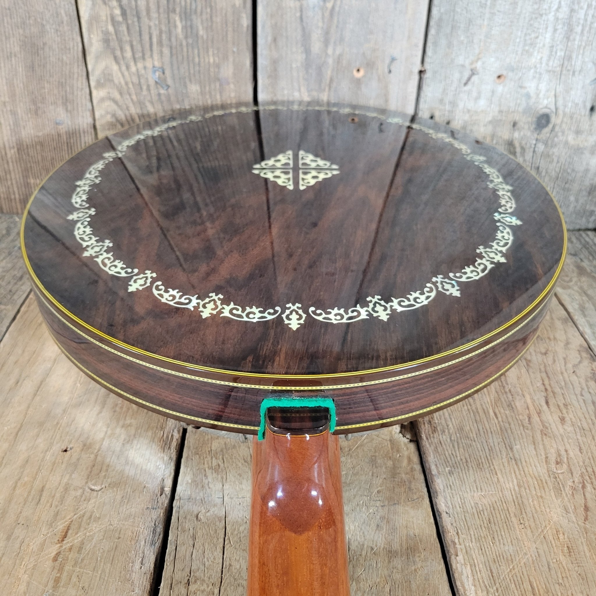 Alvarez Deluxe 5 - String Banjo 1970s – Japanese Mastercraft, Resonator Bluegrass Banjo - Mahar's Vintage Guitars