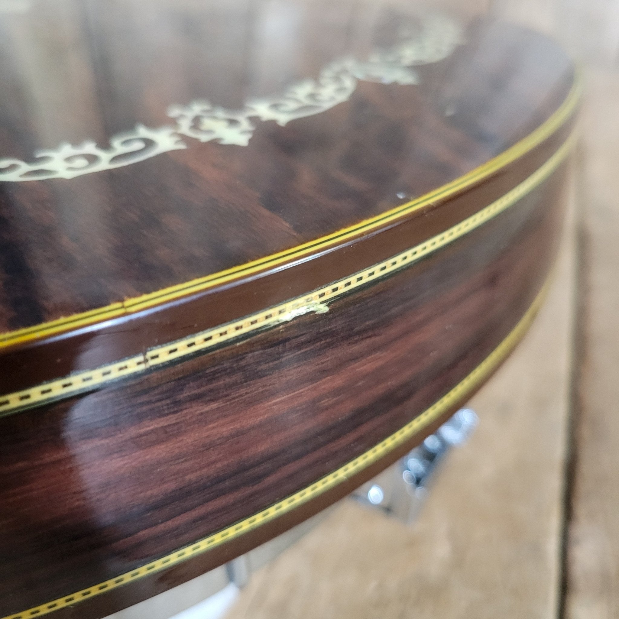 Alvarez Deluxe 5 - String Banjo 1970s – Japanese Mastercraft, Resonator Bluegrass Banjo - Mahar's Vintage Guitars