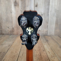 Alvarez Deluxe 5 - String Banjo 1970s – Japanese Mastercraft, Resonator Bluegrass Banjo - Mahar's Vintage Guitars