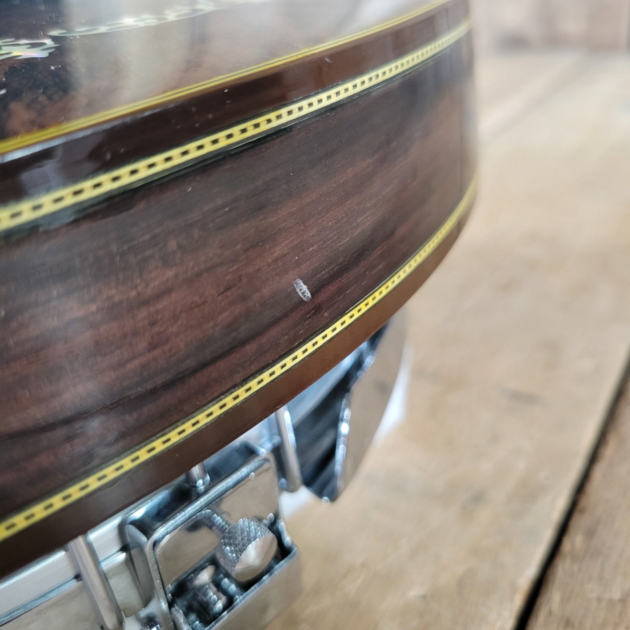 Alvarez Deluxe 5 - String Banjo 1970s – Japanese Mastercraft, Resonator Bluegrass Banjo - Mahar's Vintage Guitars