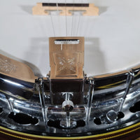 Alvarez Deluxe 5 - String Banjo 1970s – Japanese Mastercraft, Resonator Bluegrass Banjo - Mahar's Vintage Guitars