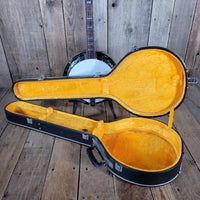 Alvarez Deluxe 5 - String Banjo 1970s – Japanese Mastercraft, Resonator Bluegrass Banjo - Mahar's Vintage Guitars