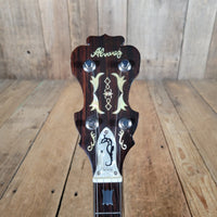 Alvarez Deluxe 5 - String Banjo 1970s – Japanese Mastercraft, Resonator Bluegrass Banjo - Mahar's Vintage Guitars