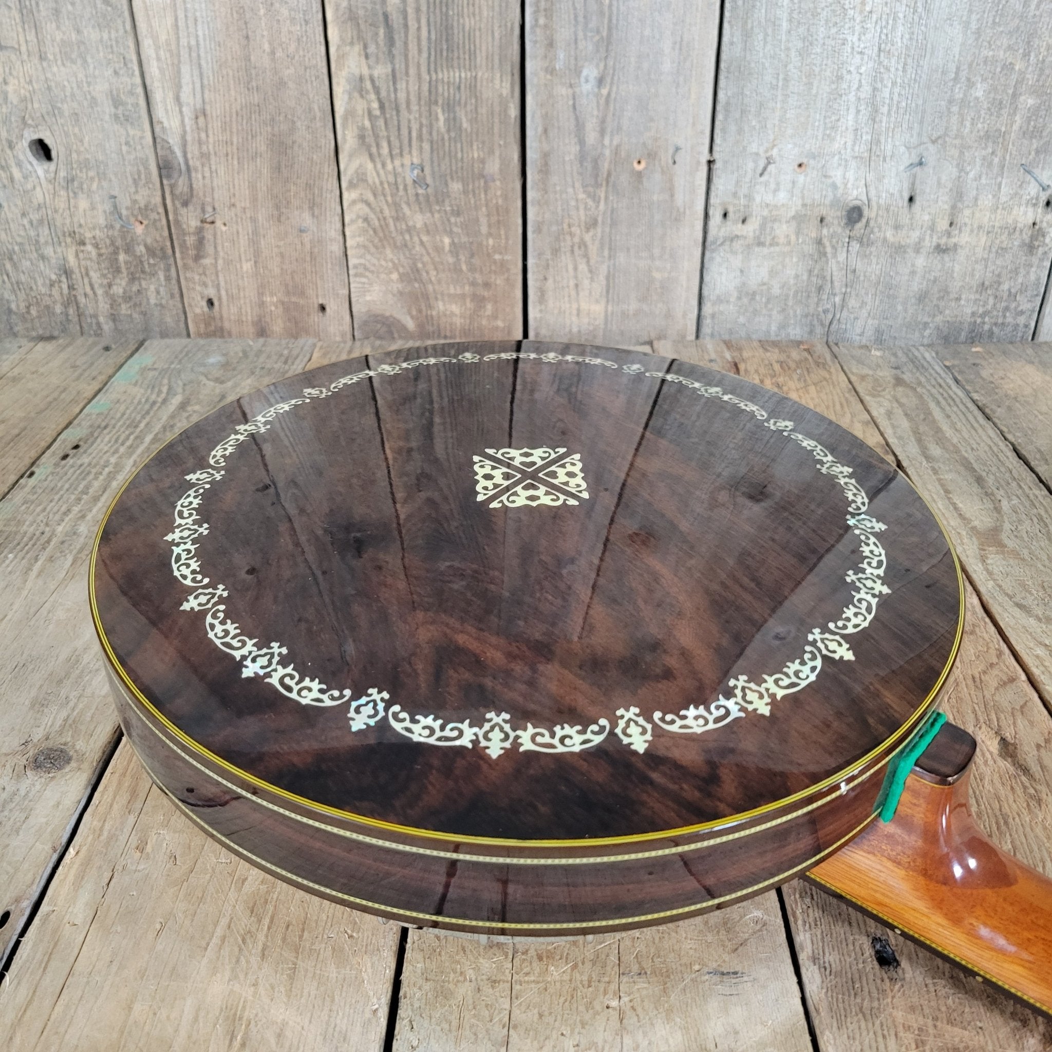 Alvarez Deluxe 5 - String Banjo 1970s – Japanese Mastercraft, Resonator Bluegrass Banjo - Mahar's Vintage Guitars