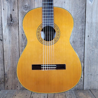 Aria AC - 8 Classical Guitar 1970s – Made in Japan, Tatsuno Factory, Serial 2, w/ Hard Case - Mahar's Vintage Guitars