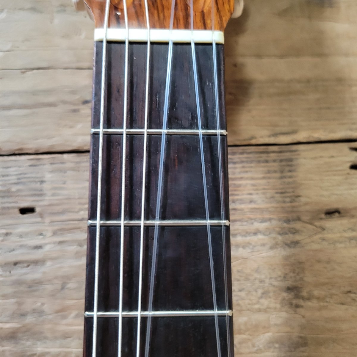 Aria AC - 8 Classical Guitar 1970s – Made in Japan, Tatsuno Factory, Serial 2, w/ Hard Case - Mahar's Vintage Guitars