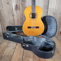 Aria AC - 8 Classical Guitar 1970s – Made in Japan, Tatsuno Factory, Serial 2, w/ Hard Case - Mahar's Vintage Guitars