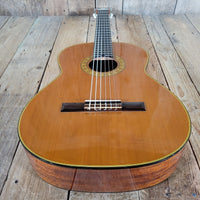 Aria AC - 8 Classical Guitar 1970s – Made in Japan, Tatsuno Factory, Serial 2, w/ Hard Case - Mahar's Vintage Guitars