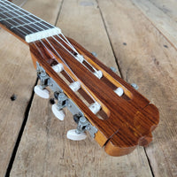 Aria AC - 8 Classical Guitar 1970s – Made in Japan, Tatsuno Factory, Serial 2, w/ Hard Case - Mahar's Vintage Guitars