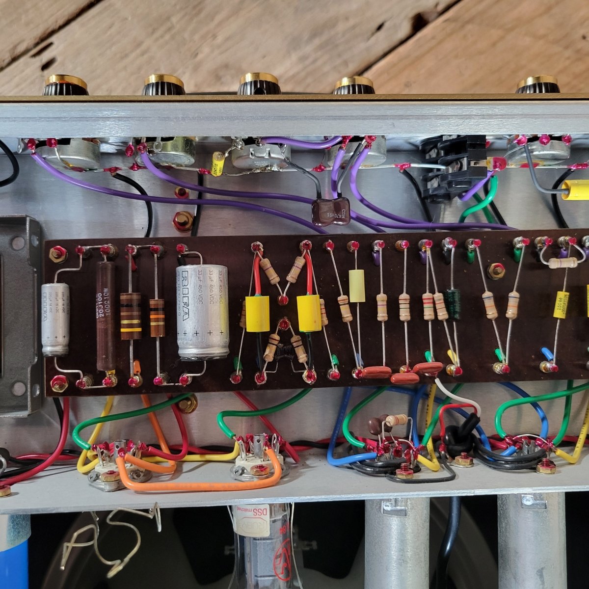 Bacino Hand Wired 18W Marshall Combo Clone 2002 - Mahar's Vintage Guitars