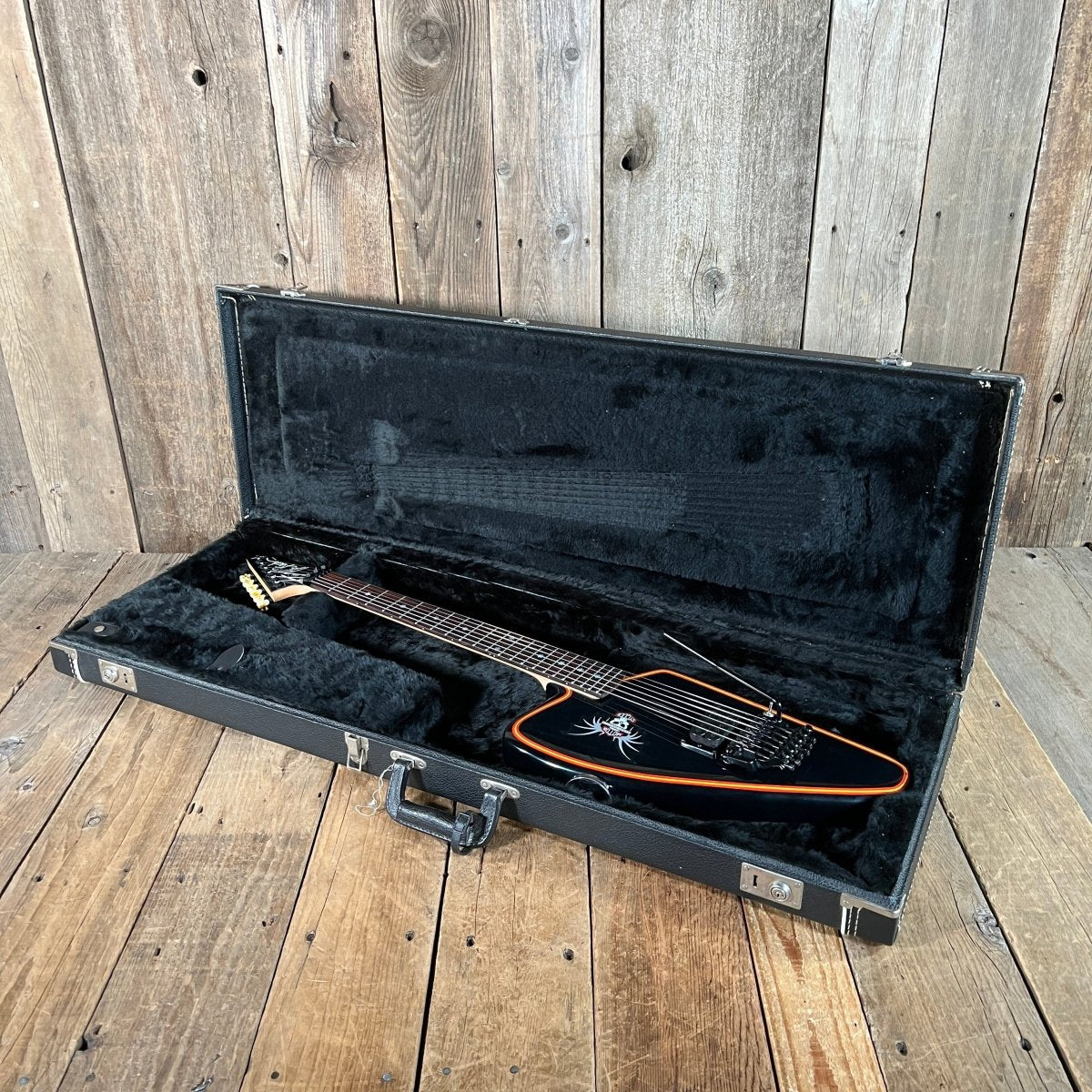 B.C. Rich Fat Bob Prototype 1 Neil Young American Dream CSNY Video - Mahar's Vintage Guitars