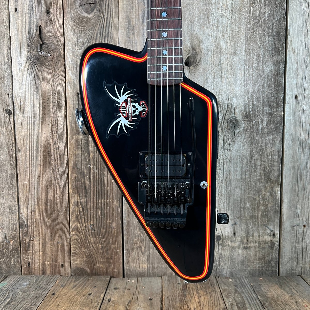 B.C. Rich Fat Bob Prototype 1 Neil Young American Dream CSNY Video - Mahar's Vintage Guitars