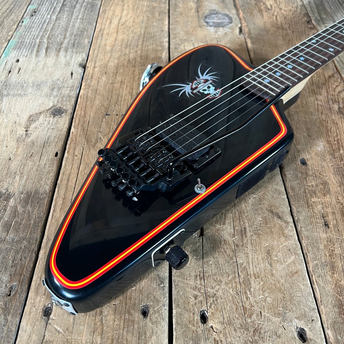 B.C. Rich Fat Bob Prototype 1 Neil Young American Dream CSNY Video - Mahar's Vintage Guitars