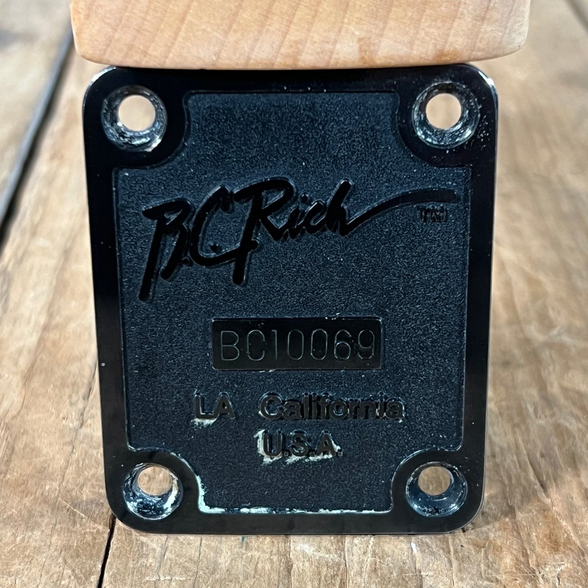 B.C. Rich Fat Bob Prototype 1 Neil Young American Dream CSNY Video - Mahar's Vintage Guitars