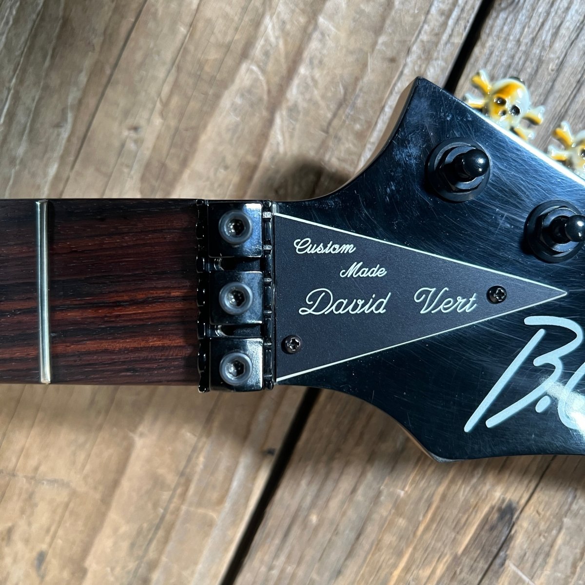 B.C. Rich Fat Bob Prototype 1 Neil Young American Dream CSNY Video - Mahar's Vintage Guitars