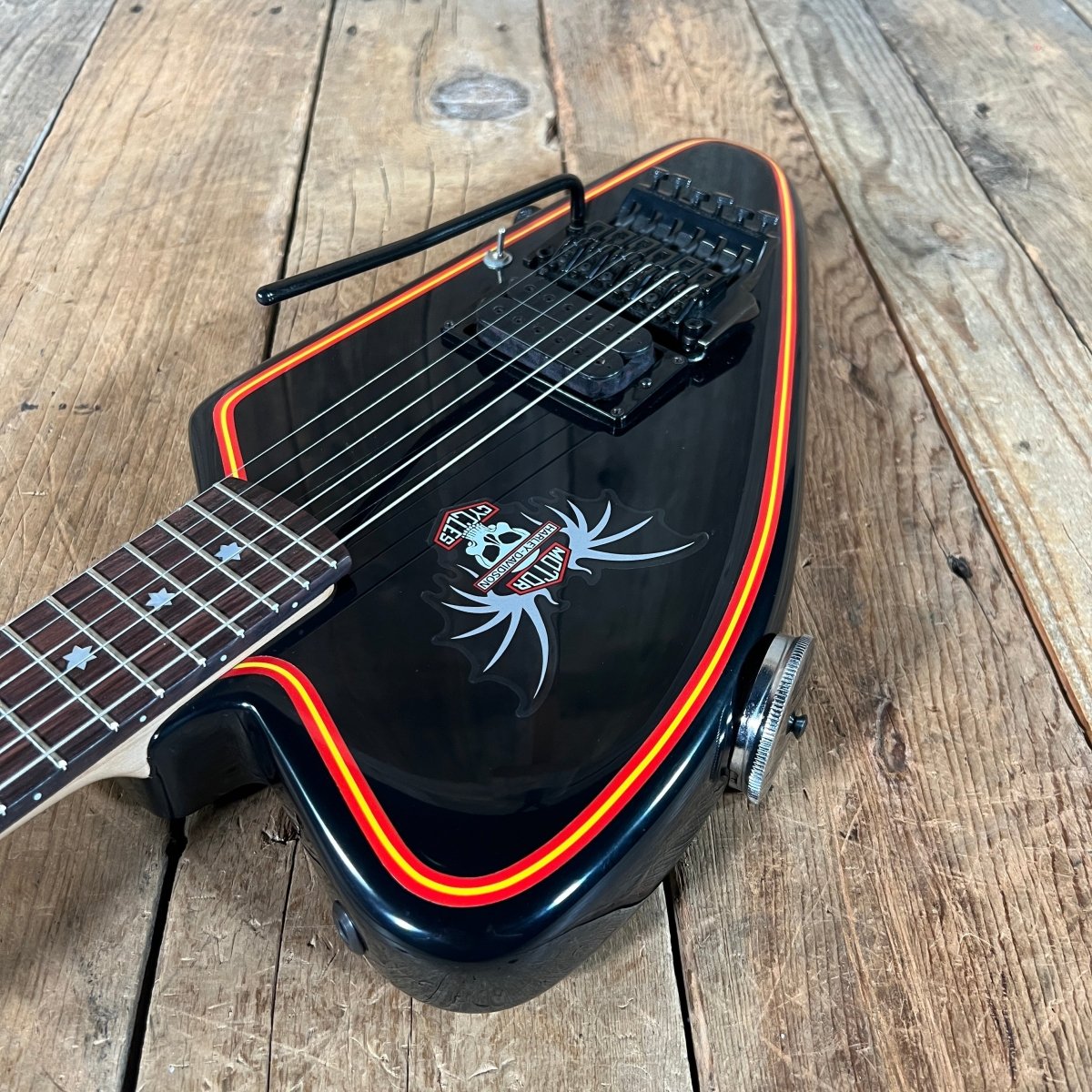 B.C. Rich Fat Bob Prototype 1 Neil Young American Dream CSNY Video - Mahar's Vintage Guitars