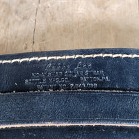 Bobby Lee Black Leather Padded Guitar Strap - Mahar's Vintage Guitars