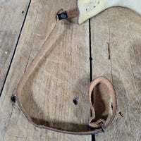 Bobby Lee Black Leather Padded Guitar Strap - Mahar's Vintage Guitars