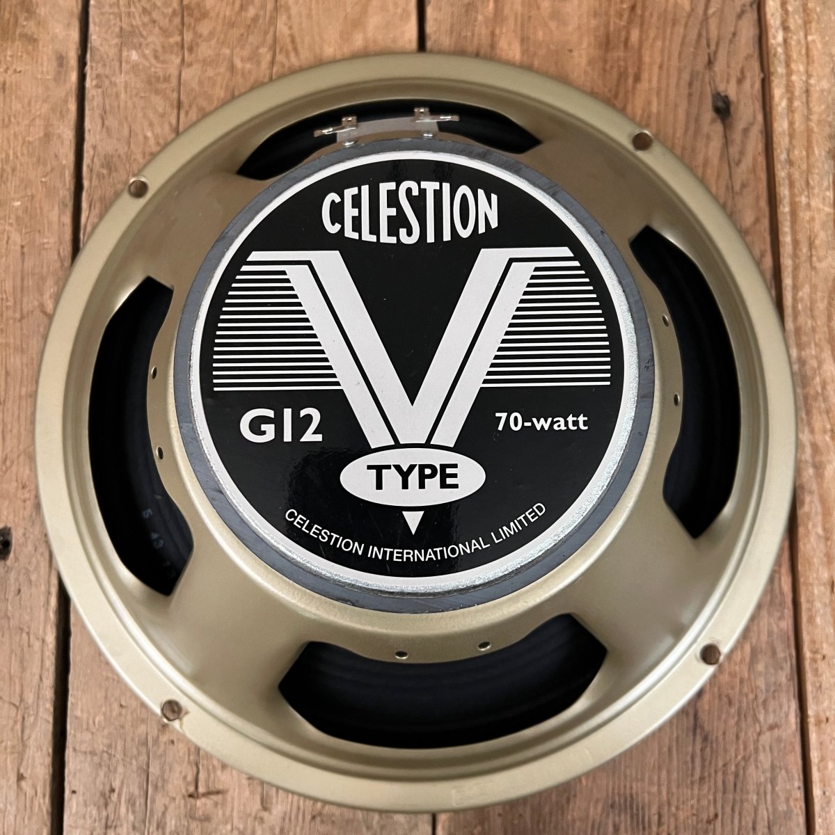 Celestion G12 V Type 70 watt 8ohm 12" guitar speaker - Mahar's Vintage Guitars