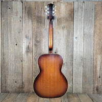 Custom Kraft 6116 Vintage Acoustic Guitar – Kay Made, 1950s Ladder Braced USA Parlor Model - Mahar's Vintage Guitars