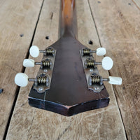 Custom Kraft 6116 Vintage Acoustic Guitar – Kay Made, 1950s Ladder Braced USA Parlor Model - Mahar's Vintage Guitars