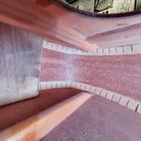 Custom Kraft 6116 Vintage Acoustic Guitar – Kay Made, 1950s Ladder Braced USA Parlor Model - Mahar's Vintage Guitars