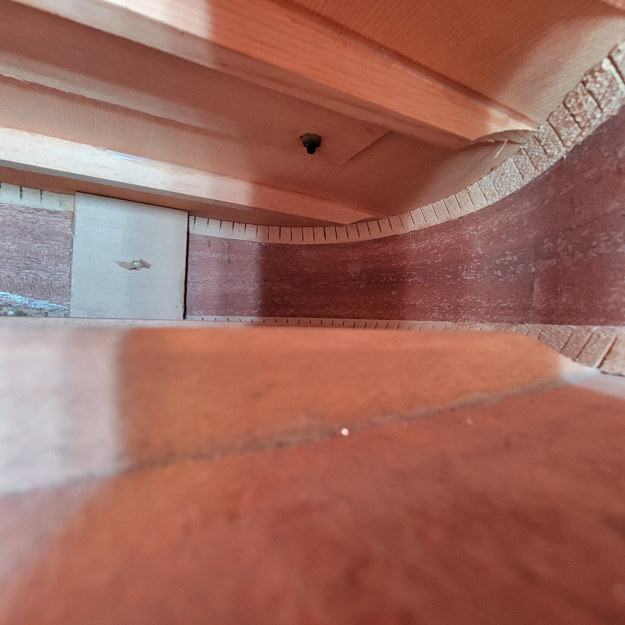 Custom Kraft 6116 Vintage Acoustic Guitar – Kay Made, 1950s Ladder Braced USA Parlor Model - Mahar's Vintage Guitars