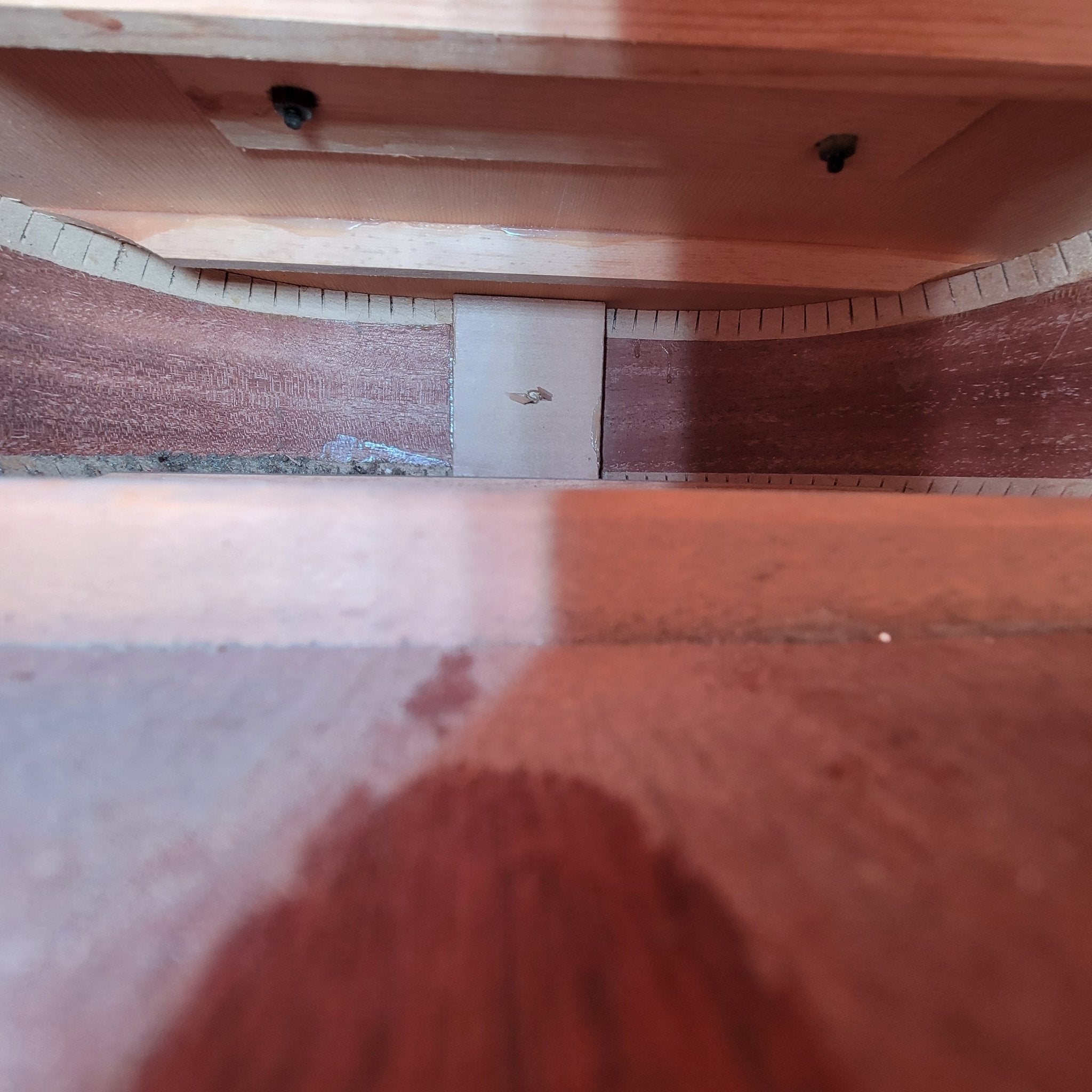 Custom Kraft 6116 Vintage Acoustic Guitar – Kay Made, 1950s Ladder Braced USA Parlor Model - Mahar's Vintage Guitars