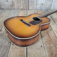 Custom Kraft 6116 Vintage Acoustic Guitar – Kay Made, 1950s Ladder Braced USA Parlor Model - Mahar's Vintage Guitars