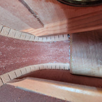 Custom Kraft 6116 Vintage Acoustic Guitar – Kay Made, 1950s Ladder Braced USA Parlor Model - Mahar's Vintage Guitars