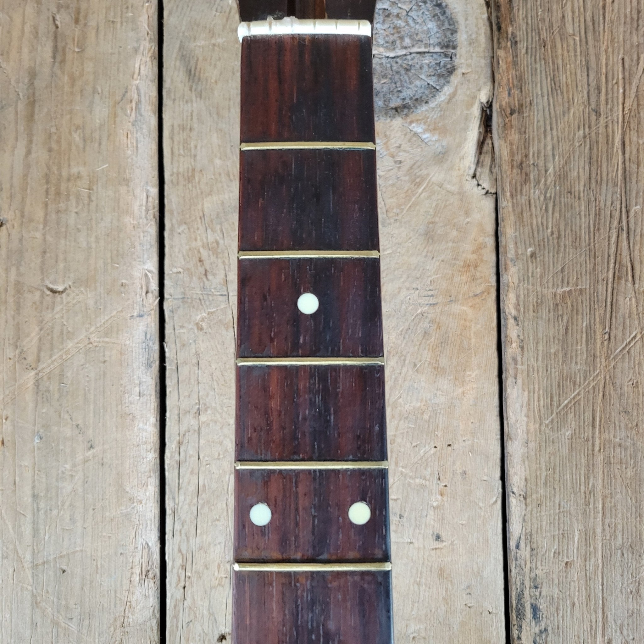 Custom Kraft 6116 Vintage Acoustic Guitar – Kay Made, 1950s Ladder Braced USA Parlor Model - Mahar's Vintage Guitars