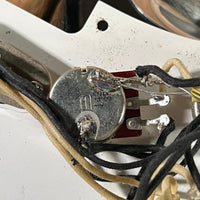 Danocaster Freakin branded era S Style Double Cut Don Mare pickups Black circa 2010 - Mahar's Vintage Guitars