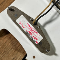 Danocaster Freakin branded era S Style Double Cut Don Mare pickups Black circa 2010 - Mahar's Vintage Guitars